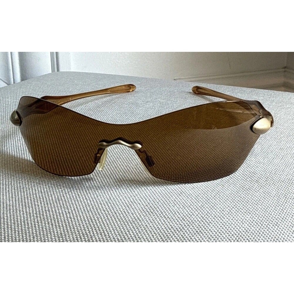 Oakley Dartboard Honey Brown Colorway Early 2000’s Sunglasses Y2K Archive